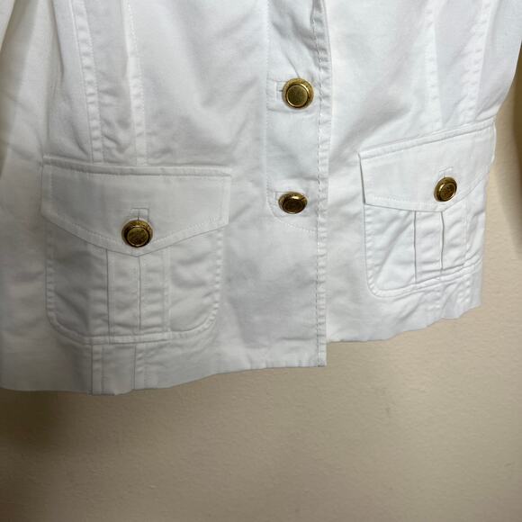 Joan Rivers White Jacket Gold Decor Small - Picture 13 of 13